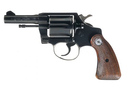 Rare 3 Inch Barrel Colt Detective Special Double Action Revolver