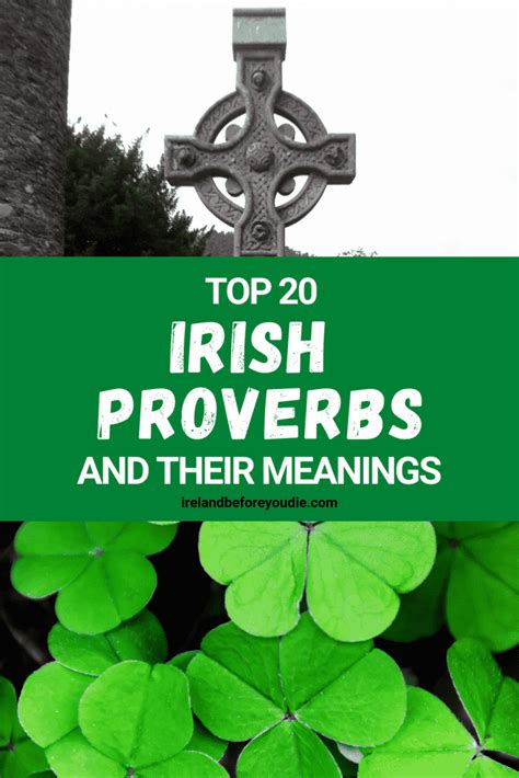 top 20 inspiring irish proverbs and their meanings explained 2022