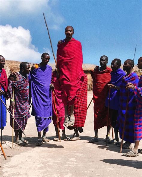 The Maasai People Of Kenya And Tanzania One Of The Most Famous Tribe