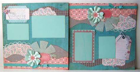 Remarkable Premade 2 Page 12x12 Scrapbook Layout 12x12 Scrapbook