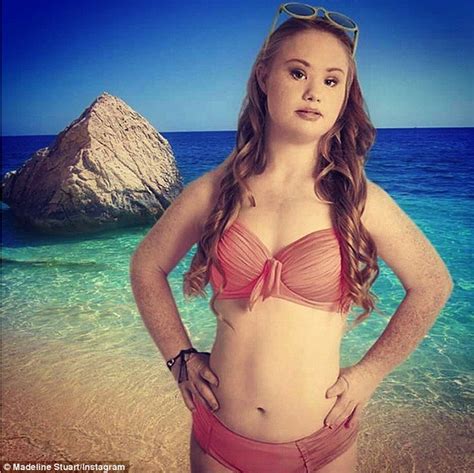 Down Syndrome Model Madeline Stuart To Walk Catwalk At New York Fashion Week Daily Mail Online