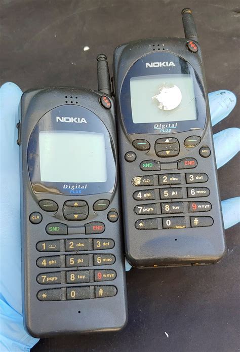Lot 2 Vintage Mobile Phone Nokia 2160 Efr Collection Old Etsy