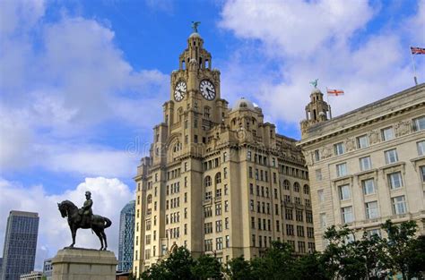 The Royal Liver Building In Liverpool England Editorial Photo