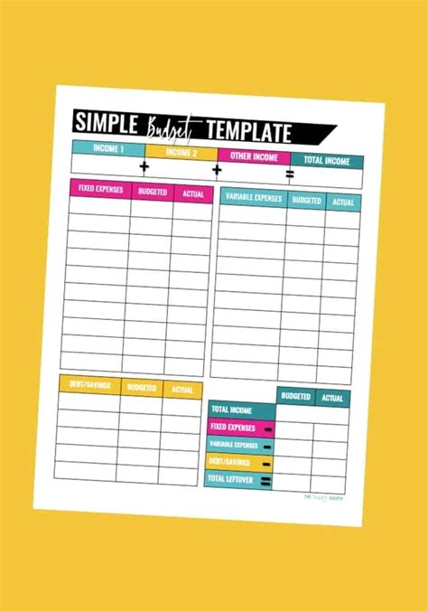 Simple Monthly Budget Worksheet For Young Adults Hylasopa