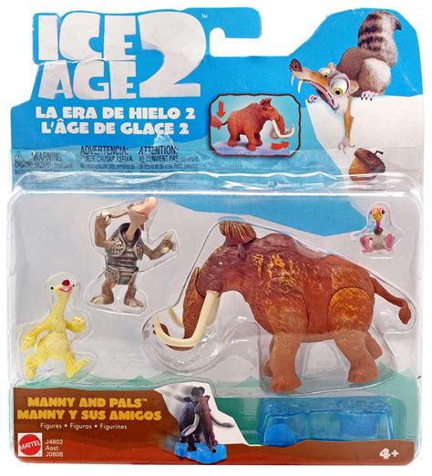 Ice Age 2 The Meltdown Manny Pals Mini Figure Set Mattel Toys Toywiz