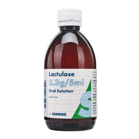 Lactulose 33g5ml Lactulose Sandoz 300ml Syrup Rocket Health
