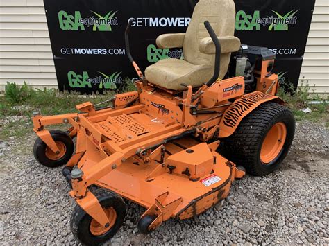 61in scag turf tiger commercial zero turn mower w 22hp 91 a month lawn mowers for sale