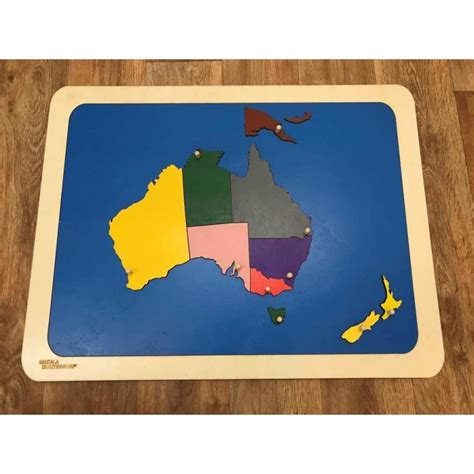 Australia, officially the commonwealth of australia, is a sovereign country comprising the mainland of the australian continent, the island. Ausztrália puzzle-térképe
