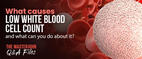 What Causes Low White Blood Cell Count And What Can You Do About It