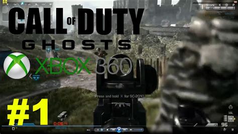 Call Of Duty Ghosts Multiplayer Wbots Xbox 360 Gameplay Part 1 Shots