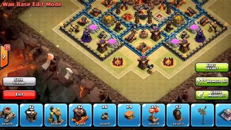 Mortars are excellent defenders against hordes of enemies bunched together. Clash of Clans: 4 Mortar Town Hall 10 War Base - Giza TH10 ...
