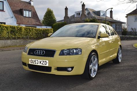 Audi A3 20 Fsi Se Spec In Limited Edition Yellow Full Service History