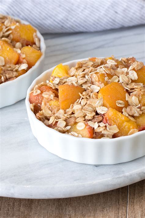 How to make cathedral windows dessert. Hungry Girl: Make a Low-Cal Peach Cobbler for Two — with No Cleanup! | Hungry girl recipes ...