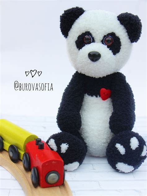 Pattern Panda Amigurumi Pattern Bear Panda Downloadable Crochet