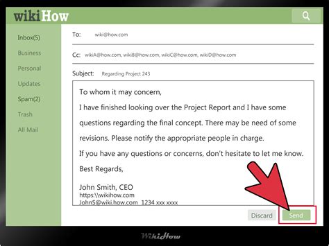 Read The Email And Choose The Correct Words - How to Write a Professional Email (with Pictures) - wikiHow