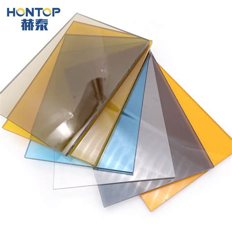 4x8 Lexan Good Weather Resistance Colored Polycarbonate Sheet For Roofing China Colored