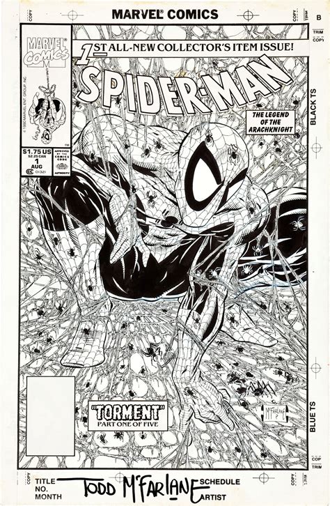 99 list list price $39.99 $ 39. Todd McFarlane Spider-Man #1 Cover Art and other Modern ...
