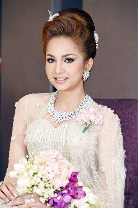 ❤️️ see more trends & collections ⤵ weddingdressesguide.com. Myanmar Wedding Dress | Wedding dresses, Khmer wedding ...