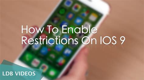 How To Enable Restrictions On Ios Youtube