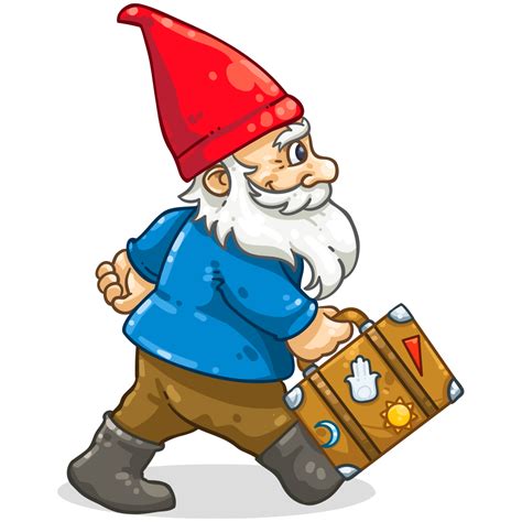 Gnome clipart illustration, Gnome illustration Transparent FREE for png image