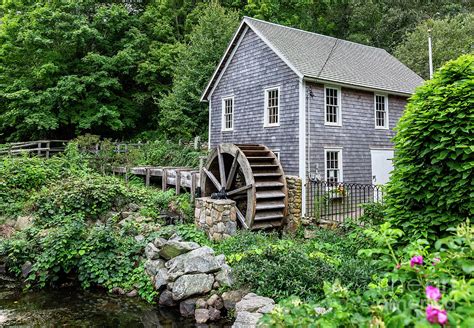 Stony Brook Grist Mill Photograph By John Greim