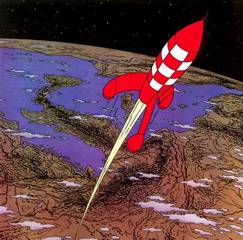 Le Journal De Feanor Les Aventures De Tintin Objectif Lune