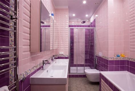 Pink And Purple Bathroom The 30 Best Bathroom Colors Bathroom Paint