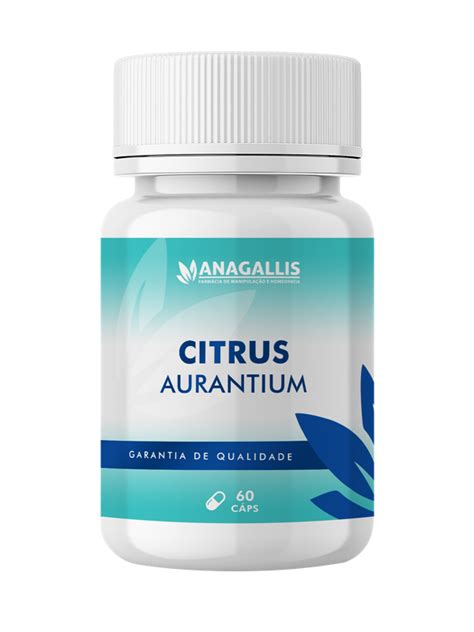 Citrus Aurantium 500mg Farmácia Anagallis
