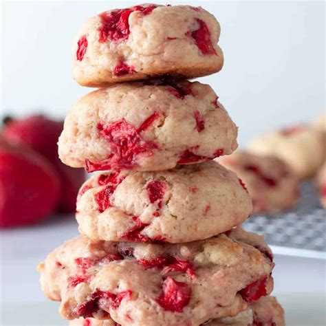 Strawberry Shortcake Cookies Recipe In 2021 Strawberry Shortcake