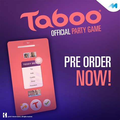 Its The First Ever Official Taboo Game On Mobile And Theres More Than One Way To Play Gather