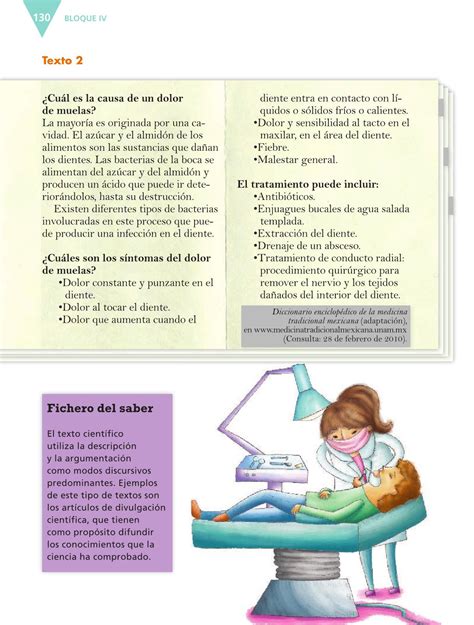 Libro completo de español sexto grado en digital, lecciones, exámenes, tareas. Español Sexto grado 2016-2017 - Online - Página 130 - Libros de Texto Online