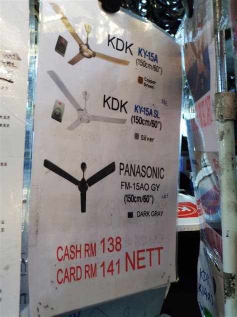 1,025 likes · 1 talking about this. foto zaza: harga kipas siling, Puchong Julai 2013