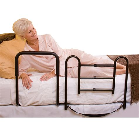 Carex Easy Up 2 In 1 Bed Rails For Elderly Bed Safety Rails For Stand Assist And Fall