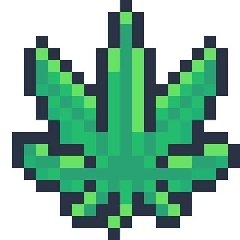 Made A Cannabis Leaf For A Clicker Game Share Your Opinions With Me