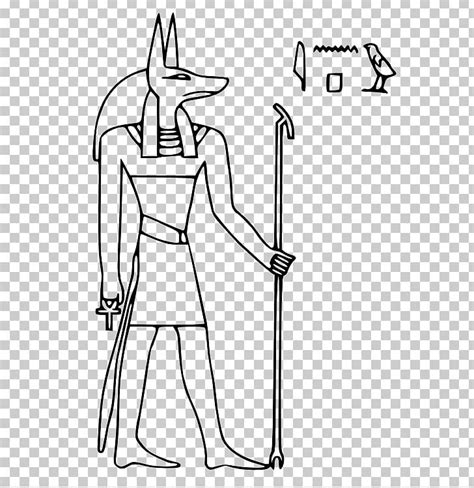 Ancient Egyptian Deities Anubis Egyptian Hieroglyphs Png Clipart