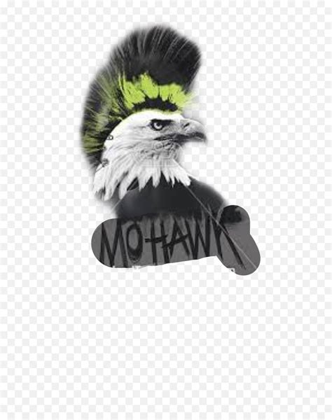 Eagle Mohawk Sticker Punk Sticker Sea Eagle Emojimohawk Emoji Free