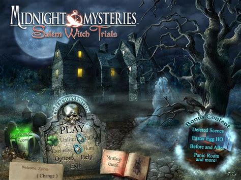 Midnight Mysteries Salem Witch Trials Platinum Edition Gamehouse