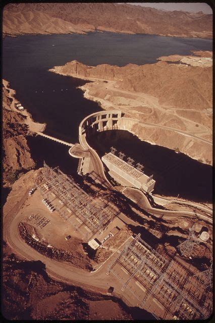 Parker Dam On The Colorado River Forms The Eastern End Of The 150 Mile