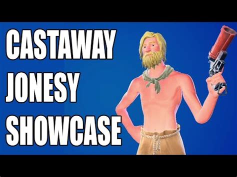 CASTAWAY JONESY Skin Showcase Fortnite YouTube