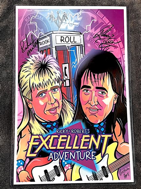 the rock n roll express ricky morton and robert gibson autographs