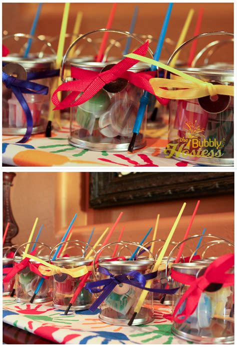 The Bubbly Hostess Paint Birthday Party
