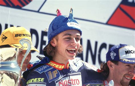 Valentino Rossi His First World Champio Visordown