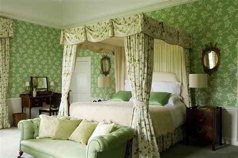 Irish Country Green Bedroom Interiors By Color