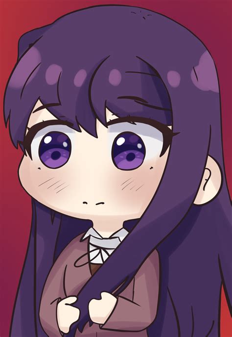 Chibi Yuri Drawing Ddlc