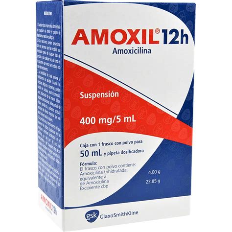 Amoxil Amoxicillin 12h Susp 400 Mg 5 Ml 50 Ml Only 2 Per Order