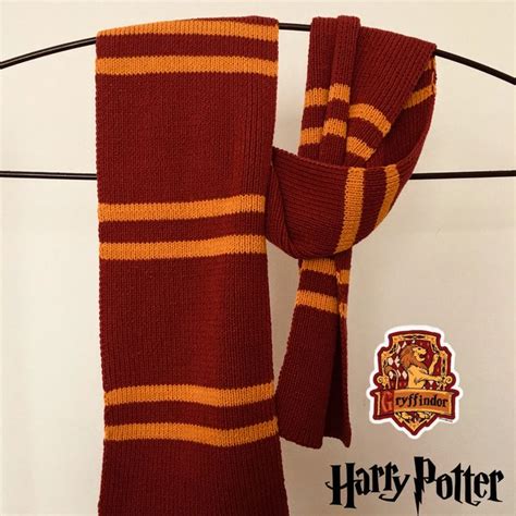 Gryffindor Harry Potter Gryffindor Scarf Atkı Knitted Scarf