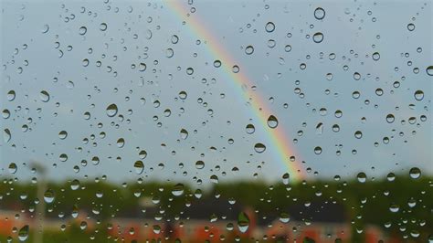 Raindrops Rain Rainbow · Free Photo On Pixabay