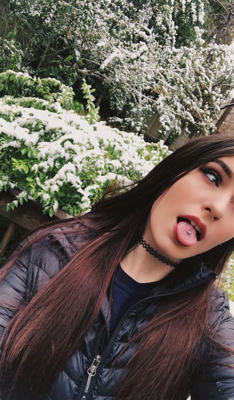 Alina Che 🇮🇹 Vodkacidx • Instagram Photos And Videos Tongue Piercing Cute Piercings