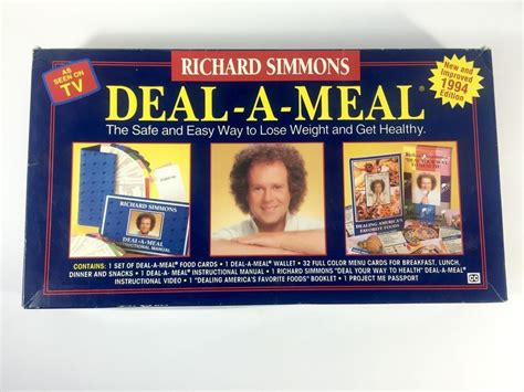 Richard Simmons Deal A Meal Program Cards