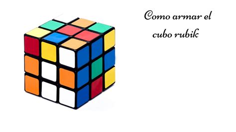 Descarga De Apk De Como Armar El Cubo Rubik Paso A Paso Para Android